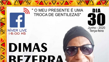 Assista live com o cantor Dimas Bezerra
